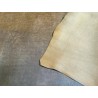 Croûte de cuir de vache tannage végétal cirée – brun vieilli - Cuir en Stock