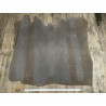 Croûte de cuir de vache tannage végétal cirée – café - Cuir en Stock