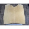 Croûte de cuir de vache tannage végétal cirée – jaune - Cuir en Stock