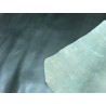 Croûte de cuir de vache tannage végétal cirée – Vert forêt - Cuir en Stock