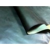 Croûte de cuir de vache tannage végétal cirée – Vert forêt - Cuir en Stock