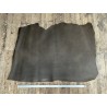 Croûte de cuir de vache tannage végétal cirée – Kaki - Cuir en Stock