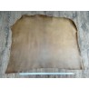Croûte de cuir de vache tannage végétal cirée – Sable - Cuir en Stock