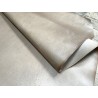 Croûte de cuir de vache tannage végétal cirée – Beige - Cuir en Stock