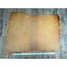 Croûte de cuir de vache tannage végétal cirée – Fauve - Cuir en Stock