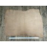 Croûte de cuir de vache tannage végétal cirée – Fauve - Cuir en Stock