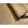Croûte de cuir de vache tannage végétal cirée – Fauve - Cuir en Stock