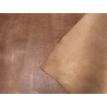 Croûte de cuir de vache tannage végétal cirée – Gold vieilli - Cuir en Stock
