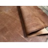 Croûte de cuir de vache tannage végétal cirée – Gold vieilli - Cuir en Stock