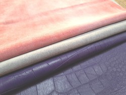 Lot de 3 peaux de cuir stretch - Cuir en Stock