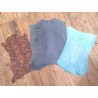Lot de 3 peaux de cuir stretch - Cuir en Stock