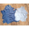 Lot de 2 peaux uniques - Cuir d'agneau et de chèvre -M- Cuir en Stock