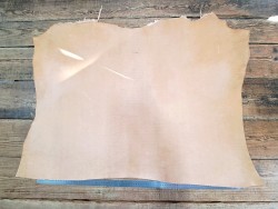 Collet de cuir de vache tannage végétal finition naturelle – A -