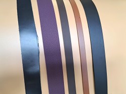 Lot de 5 bandes de cuir classique ou à effet - 2ème choix