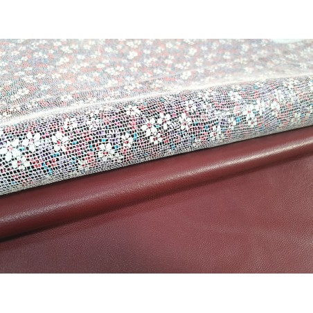 Lot de 2 peaux de cuir d'agneau et de chèvre - Bonnes affaires