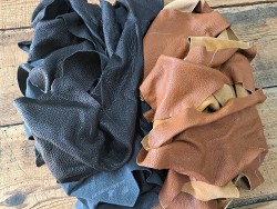 Chutes de morceaux de cuir de cerf - Accessoire - Cuir en Stock
