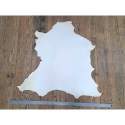Peau de cuir de chèvre - naturel - tannage écologique - Cuir en Stock