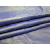 Chutes de cuir de veau - bleu reflex - maroquinerie - Cuir en Stock