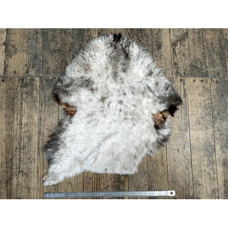 Peau de mouton lainé beige - CHOIX ÉCART - A - Cuir en Stock