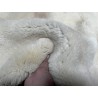 Peau de mouton lainé beige - CHOIX ÉCART - E - Cuir en Stock