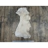 Peau de mouton lainé beige - CHOIX ÉCART - J - Cuir en Stock