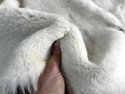 Peau de mouton lainé - CHOIX ÉCART - L - Cuir en Stock