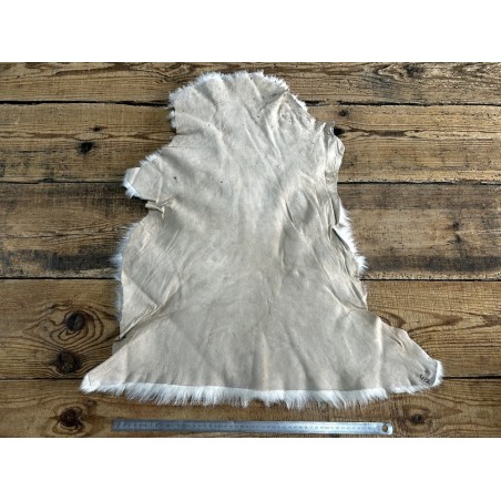 Peau de mouton lainé - CHOIX ÉCART - L - Cuir en Stock