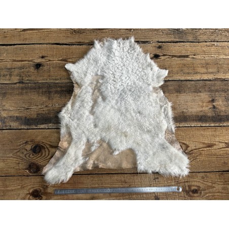 Peau de mouton lainé - CHOIX ÉCART - M - Cuir en Stock