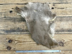 Peau de mouton lainé beige - CHOIX ÉCART - J - Cuir en Stock