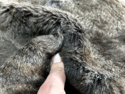 Peau de mouton lainé beige - CHOIX ÉCART - S - Cuir en Stock