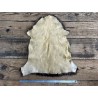 Peau de mouton lainé beige - CHOIX ÉCART - S - Cuir en Stock