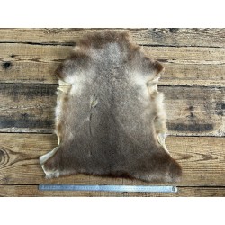 Peau de mouton lainé beige - CHOIX ÉCART - T - Cuir en Stock