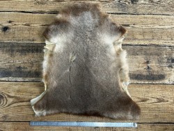 Peau de mouton lainé beige - CHOIX ÉCART - T - Cuir en Stock