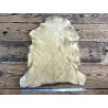 Peau de mouton lainé beige - CHOIX ÉCART - T - Cuir en Stock