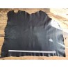 Collet de vache tannage végétal grainé - Noir- Cuirenstock