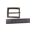Boucle de ceinture rectangulaire - vieilli bronze - 30 mm