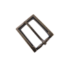 Boucle de ceinture rectangulaire - vieilli bronze - 30 mm