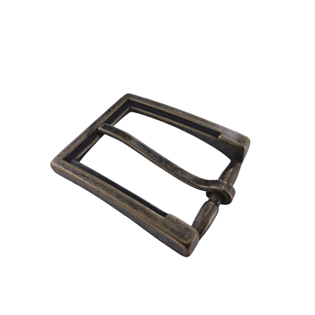 Boucle de ceinture rectangulaire - vieilli bronze - 30 mm