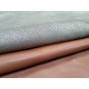 Lot de 2 peaux de cuir d'agneau et de chèvre - G - Cuir en Stock