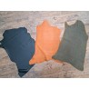 Lot de 3 peaux de cuir stretch - Cuir en Stock