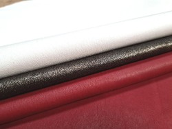 Lot de 3 peaux de cuir stretch - Cuir en Stock