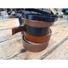 Lot de 5 bandes de cuir classique ou à effet - 2ème choix
