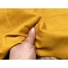 Flanc de vache – Cuir jaune moutarde – Tannage minéral – Souple & élastique - 2ᵉ choix - Cuir en Stock