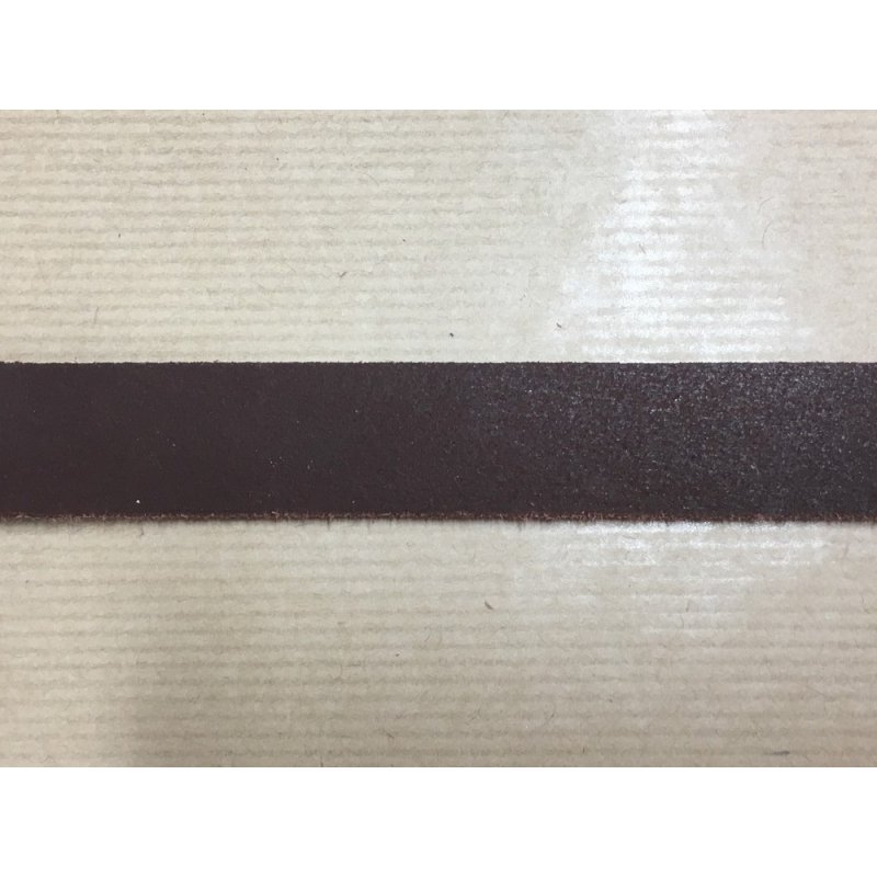 Sangle coton souple marron 30mm – Anse de sac 5m | Deco Cuir