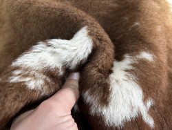 Peau de mouton lainé - CHOIX ÉCART - C - Cuir en Stock