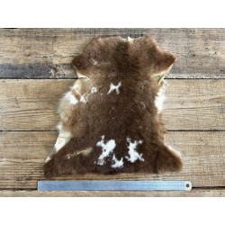 Peau de mouton lainé - CHOIX ÉCART - C - Cuir en Stock