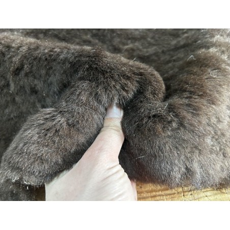 Peau de mouton lainé - CHOIX ÉCART - O - Cuir en Stock