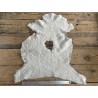 Peau de mouton lainé beige - CHOIX ÉCART - T - Cuir en Stock