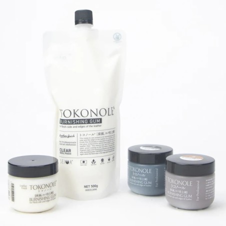 Tokonole - gomme de finition des tranches - finition transparente - Cuir en stock
