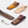 Kit étui pour couteau pliant en cuir – Prêt à coudre, personnaliser & riveter - Cuir en Stock